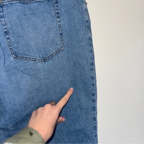 Abercrombie and Fitch Ankle Straight Ultra High Rise Curve Love 35 20 SHORT - Picture 6 of 6